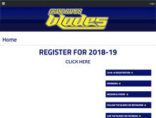 Tablet Screenshot of grblades.org